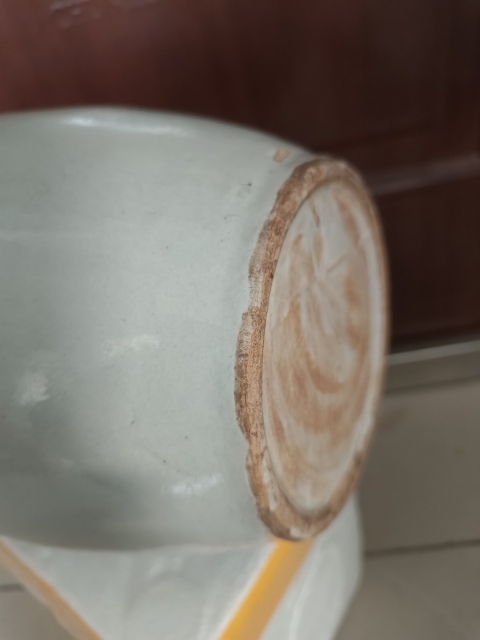 古玩陶瓷光緒豆青釉青花博古花卉紋撇口瓶拍賣，當(dāng)前價(jià)格1600元
