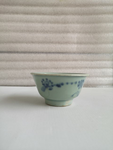 古玩陶瓷清三代青花杯拍賣,當前價格1600元