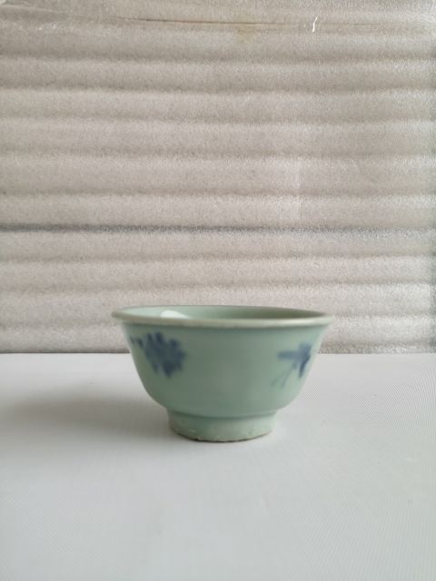 古玩陶瓷清三代青花杯拍賣,當前價格1600元