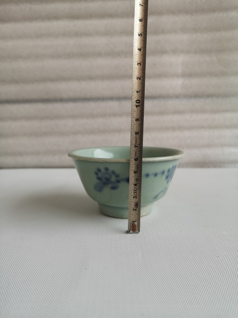 古玩陶瓷清三代青花杯拍賣,當前價格1600元