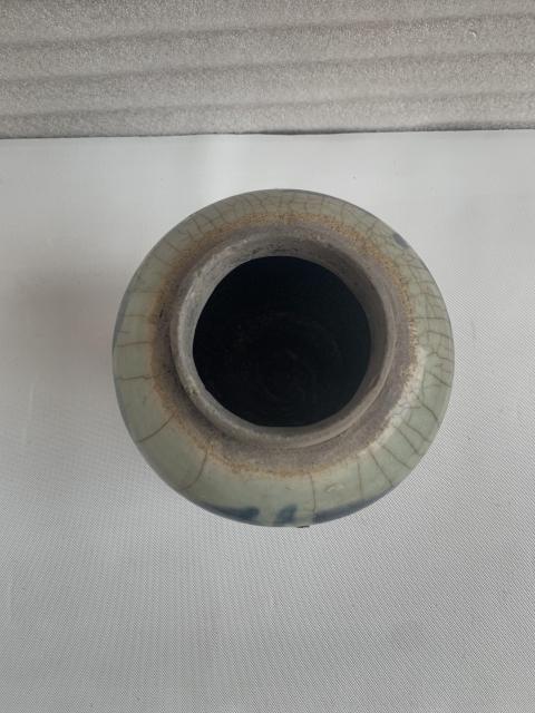 古玩陶瓷清代中期青花罐拍賣,當前價格298元