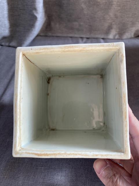 古玩陶瓷青花方蓋盒拍賣，當前價格20000元