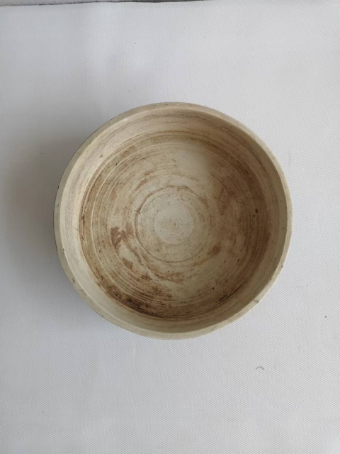 古玩陶瓷晚清民國磁州窯青花加彩蓋盒底拍賣，當前價格168元