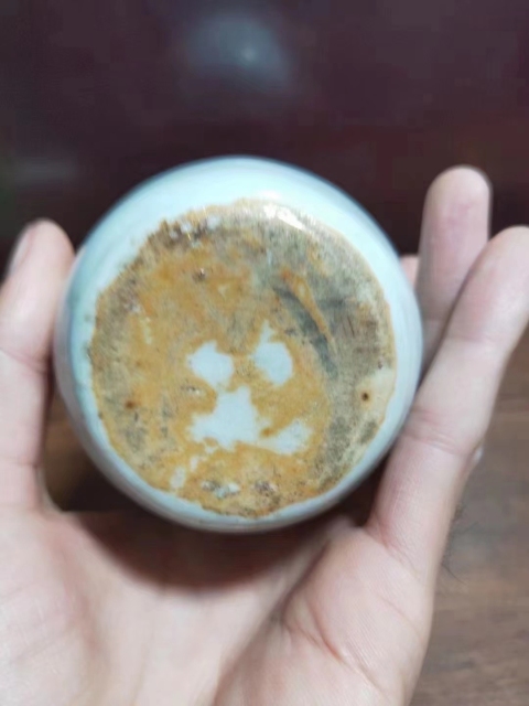 古玩陶瓷清早.青花蓮孑罐。拍賣，當前價格1280元