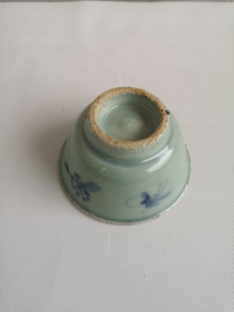 古玩陶瓷清三代青花杯拍賣,當前價格1600元