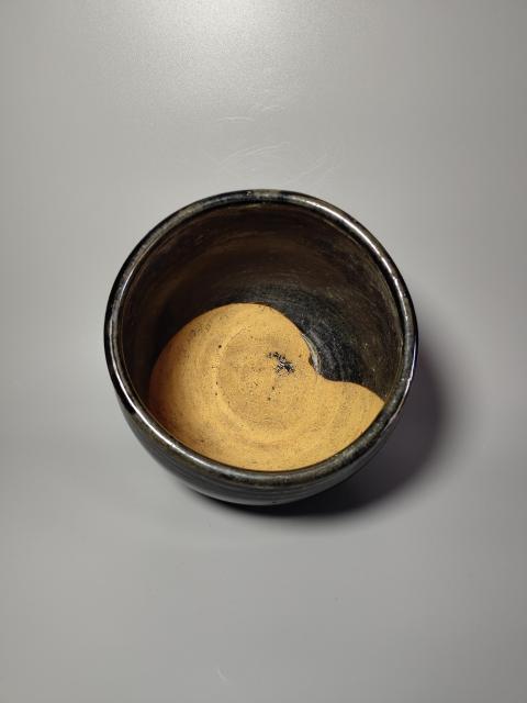 古玩陶瓷耀州黑釉深腹缽拍賣,當前價格5500元
