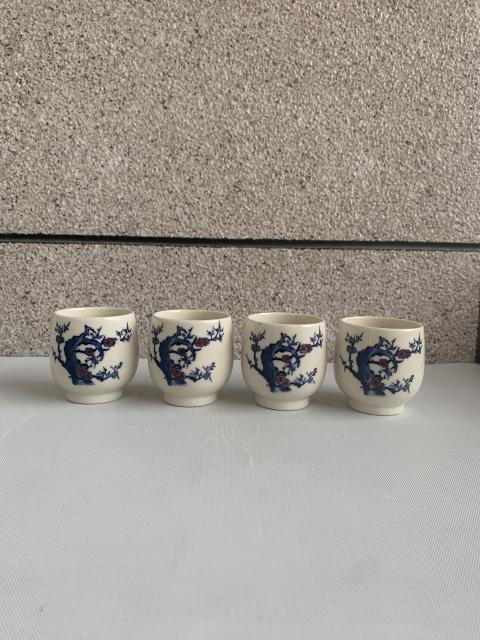 古玩陶瓷八十年代花卉紋杯拍賣，當前價格260元