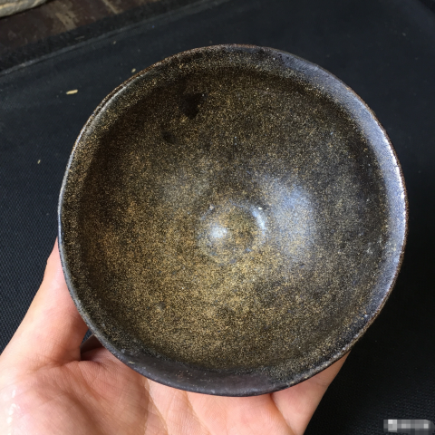 古玩陶瓷宋元西壩窯~魚籽紋茶盞拍賣,當前價格500元