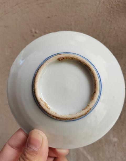 古玩陶瓷清德化窯青花一路連科紋盤拍賣，當(dāng)前價格1600元