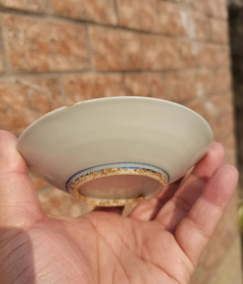 古玩陶瓷清德化窯青花一路連科紋盤拍賣，當(dāng)前價格1600元