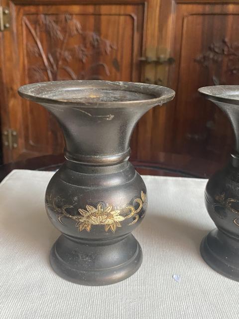 古玩雜項花觚拍賣,當前價格390元