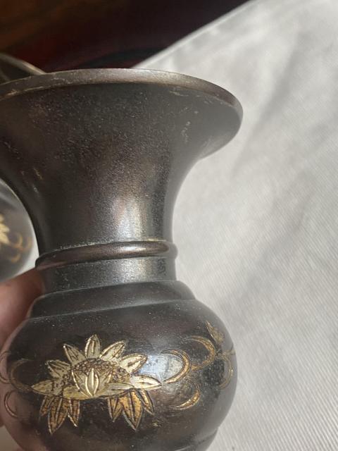 古玩雜項花觚拍賣,當前價格390元