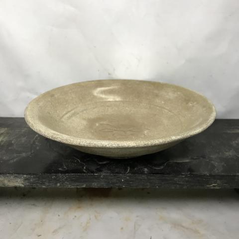 古玩陶瓷宋代龍泉窯系淺碗拍賣，當前價格3000元