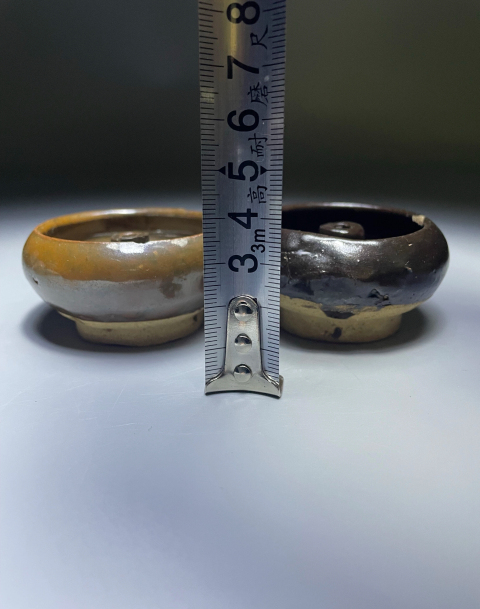 古玩陶瓷油燈一對拍賣,當前價格288元