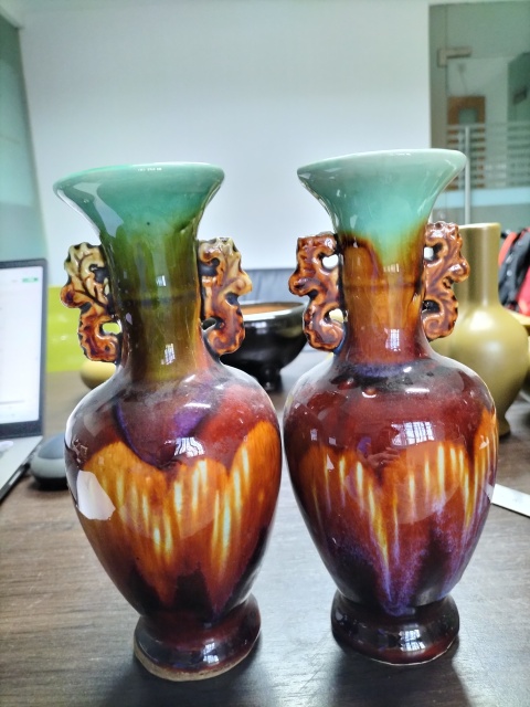 域鉴古玩】窑变釉双耳瓶鉴定结果_窑变釉双耳瓶真假鉴别