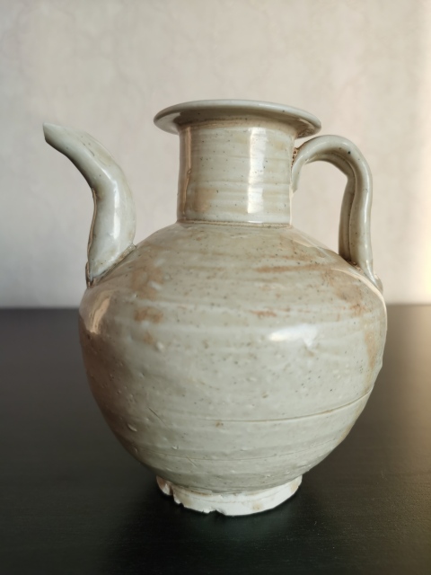 古玩陶瓷南宋?青白釉執壺拍賣,當前價格1280元