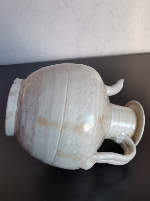 古玩陶瓷南宋?青白釉執壺拍賣,當前價格1280元