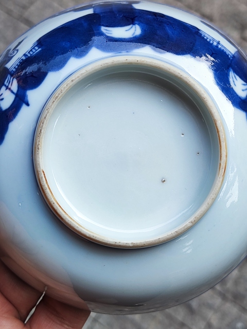 古玩陶瓷清代道光至咸豐纏枝花卉紋四系粥罐拍賣，當前價格2288元