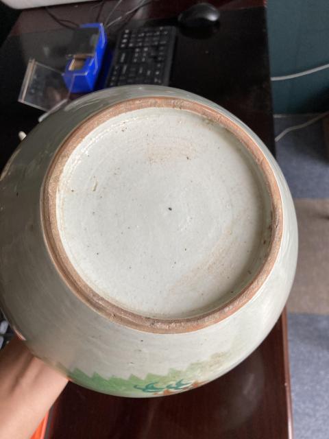 古玩陶瓷民國(guó).粉彩指日高升紋西瓜罐拍賣,當(dāng)前價(jià)格298元
