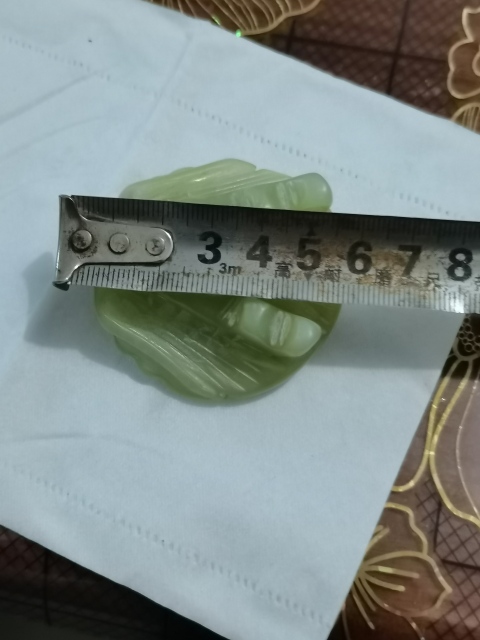 古玩玉器創匯的岫玉雕龍紋玉帶穿拍賣,當前價格266元