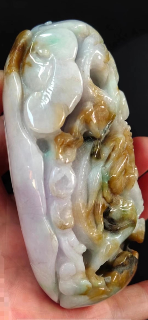 古玩玉器龍鳳擺件把件拍賣，當(dāng)前價格7999元