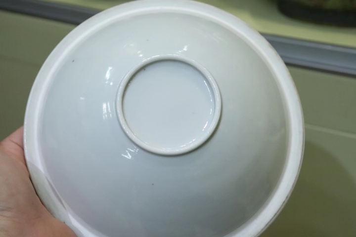 古玩陶瓷晚清花卉紋青花四系高樁暖鍋拍賣,當(dāng)前價格12800元
