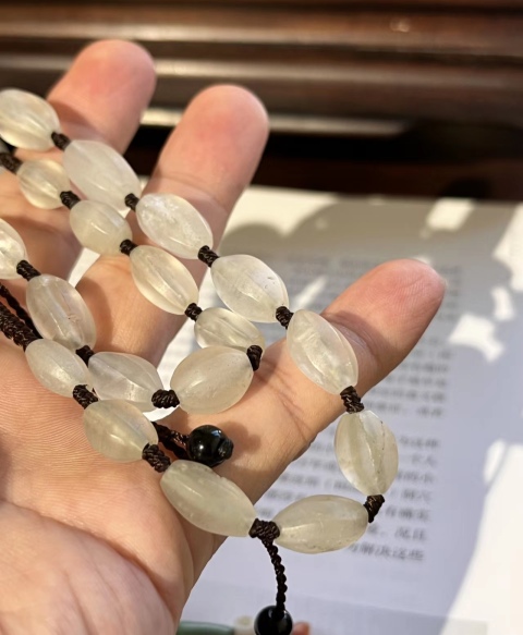 古玩玉器項鏈拍賣，當前價格2200元