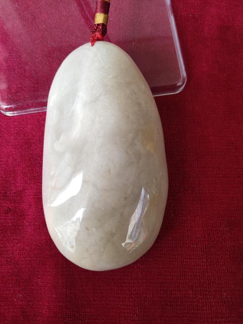 古玩玉器俄料雕龍紋玉把件拍賣，當前價格1500元