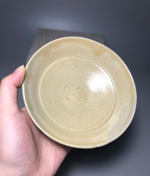 古玩陶瓷(精品收藏級)米黃釉洗拍賣,當(dāng)前價(jià)格3888元