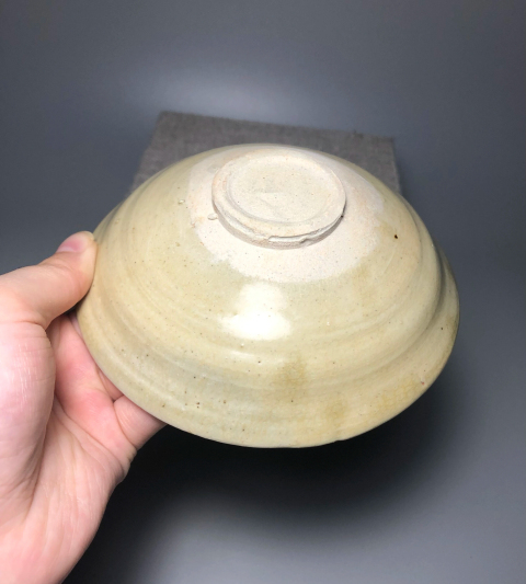 古玩陶瓷(精品收藏級)米黃釉洗拍賣,當(dāng)前價(jià)格3888元