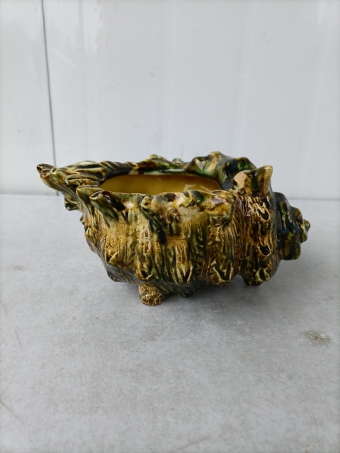 古玩陶瓷出口創匯期像生瓷海螺拍賣，當前價格300元