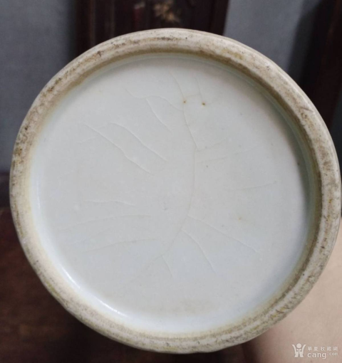 古玩陶瓷青化花鳥花觚拍賣,當前價格3900元