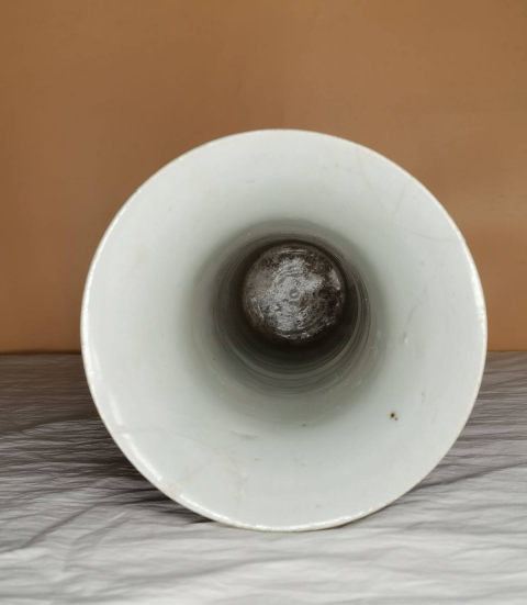 古玩陶瓷青化花鳥花觚拍賣,當前價格3900元