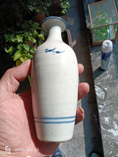 古玩陶瓷青花荷花紋瓶拍賣,當前價格1200元
