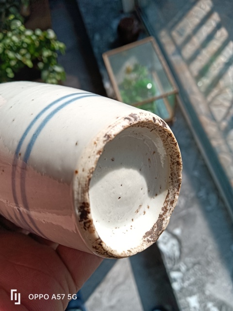 古玩陶瓷青花荷花紋瓶拍賣,當前價格1200元