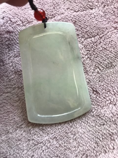 古玩玉器翡翠山水牌拍賣，當前價格800元