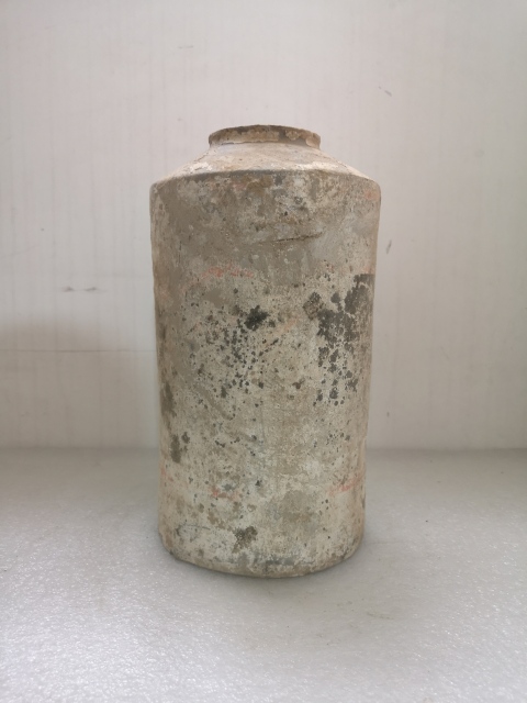 古玩陶瓷唐代灰陶罐拍賣，當前價格350元