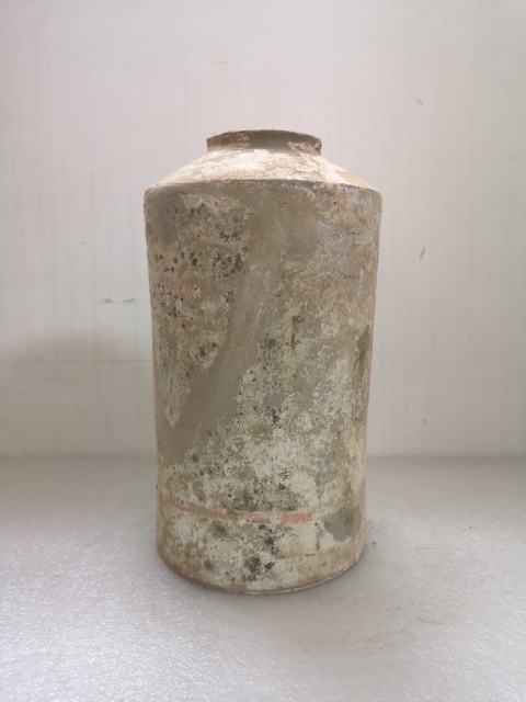 古玩陶瓷唐代灰陶罐拍賣，當前價格350元