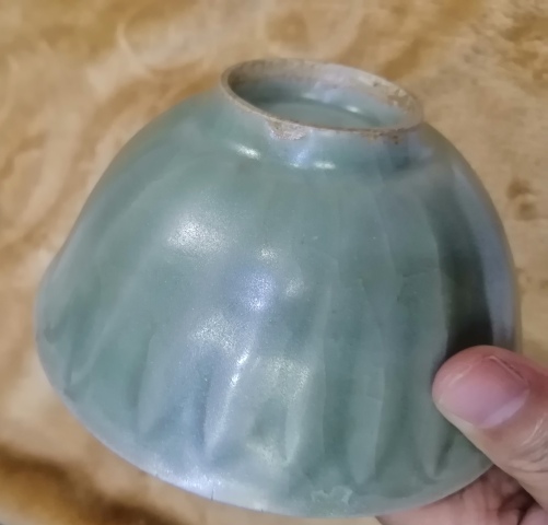 古玩陶瓷一口價元代青白釉點褐彩雙系罐拍賣，當前價格4200元