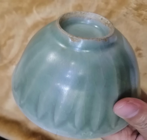 古玩陶瓷一口價元代青白釉點褐彩雙系罐拍賣，當前價格4200元