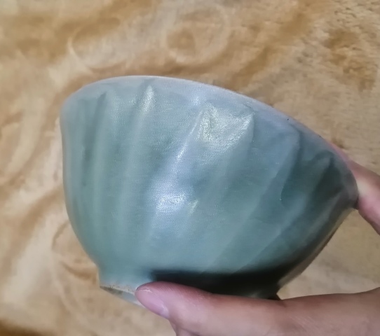 古玩陶瓷一口價元代青白釉點褐彩雙系罐拍賣，當前價格4200元