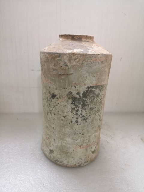 古玩陶瓷唐代灰陶罐拍賣，當前價格350元