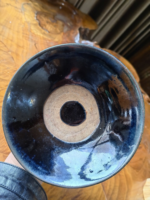 古玩陶瓷全品澀圈圈足疊燒碗拍賣，當前價格180元