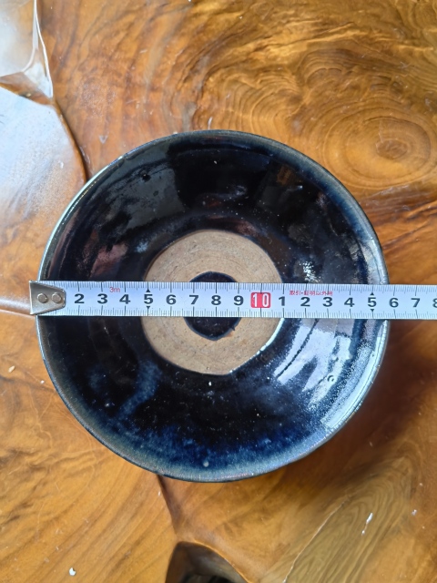 古玩陶瓷全品澀圈圈足疊燒碗拍賣，當前價格180元