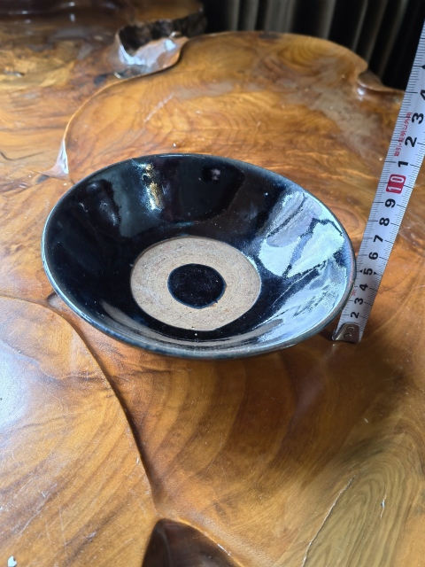 古玩陶瓷全品澀圈圈足疊燒碗拍賣，當前價格180元
