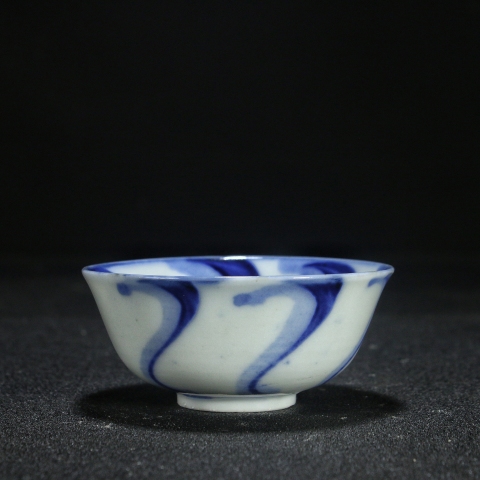 古玩陶瓷晚清·攪釉茶園拍賣，當(dāng)前價(jià)格2000元