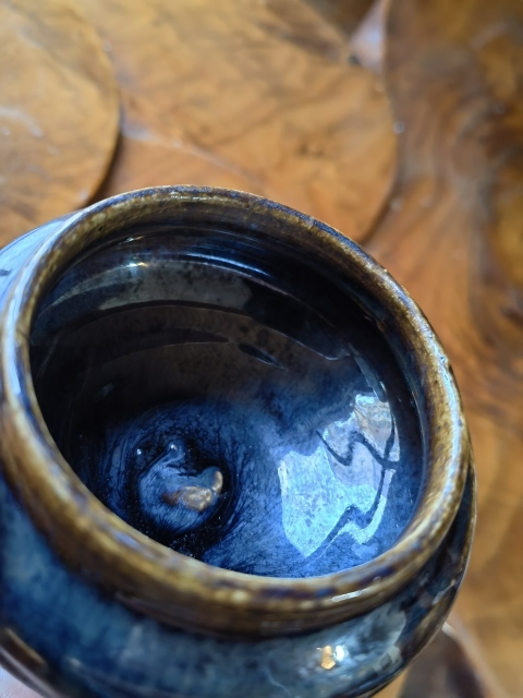 古玩陶瓷窯變釉罐拍賣,當前價格125元