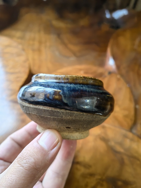 古玩陶瓷窯變釉罐拍賣,當前價格125元