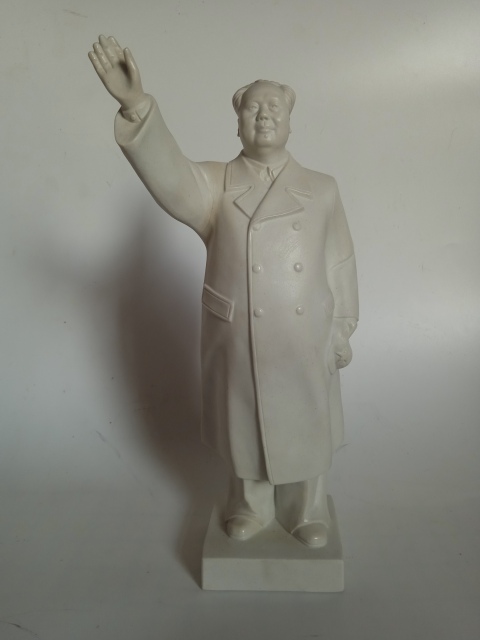 古玩陶瓷文革偉人白瓷塑像拍賣，當前價格1888元
