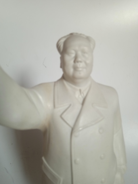 古玩陶瓷文革偉人白瓷塑像拍賣，當前價格1888元